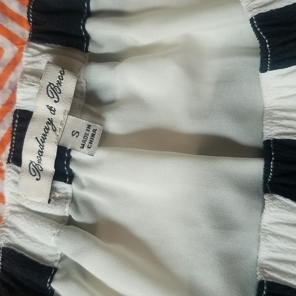 Broadway and Broome for Madewell Striped Skirt - Picture 5 of 6